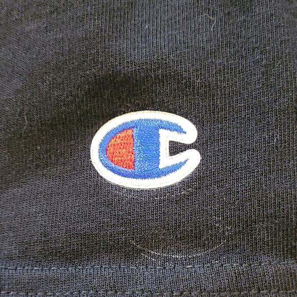 Champion Black Disney Mickey & Friends T-Shirt Size L Minnie Donald Goofy - Picture 7 of 8